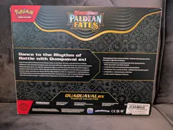 Pokemon Paldean Fates Premium Collections - Quaquaval ex - Image 2