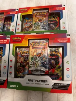 Pokemon TCG First Partner Series 1 Lot (4 Boxes) Sealed Promos + BoosterPacks 🔥 - Image 2