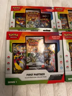 Pokemon TCG First Partner Series 1 Lot (4 Boxes) Sealed Promos + BoosterPacks 🔥 - Image 3
