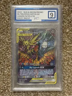 Pokemon Sun And Moon Prom Zapdos Moltres Articuno Gx Hidden Fates - Image 1