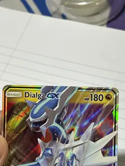 Pokemon Dialga GX 100/156 SM Ultra Prism Ultra Rare Holo 180 HP English 2018 - Image 4