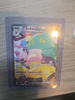 Pokemon TCG Ionos Bellibolt EX 183/159 Journey Together SIR NM - Image 3