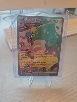 Pokemon TCG Ionos Bellibolt EX 183/159 Journey Together SIR NM - Image 4