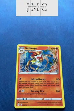 Pokemon TCG Infernape Brilliant Stars 026/172 Holo Holo Rare NM/M - Image 1