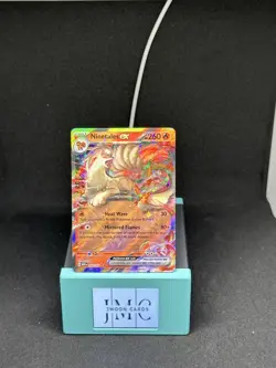Pokemon TCG Ninetales ex Scarlet & Violet-151 038/165 Holo Double Rare - Image 1