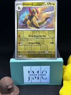 Haxorus Reverse Holo Rare - 046/064 - Shrouded Fable Pokemon 2024 - Image 1