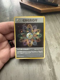 Rainbow Energy Holo Rare Rocket Gang Japanese Pokemon TCG HP/DMG - Image 1