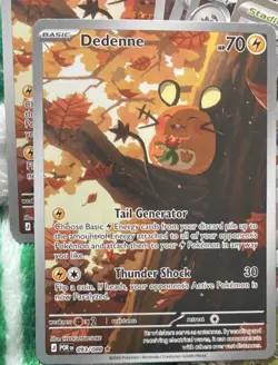 Pokemon TCG POR Dedenne Basic English - Image 1