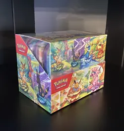 Pokemon: Scarlet & Violet Prismatic Evolutions Mini Tin Display 8 Assorted Tins - Image 1