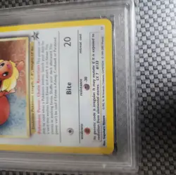 2000 Pokemon Black Star Eevee Holo Promo Pokemon League #11 PSA 8 NM-MT - Image 4