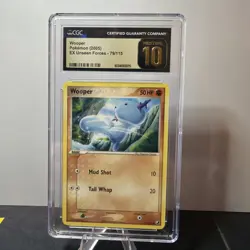 Pokemon Wooper 79/115 from Unseen Forces in a CGC Pristine 10 !! - Image 1