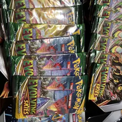LOT OF 21 Pokemon TCG Evolving Skies Booster Packs BRAND NEW SEALED - Image 4