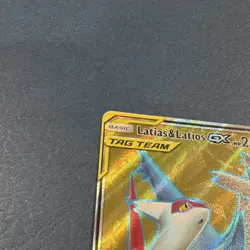 Pokemon Latias & Latios GX Full Art TAG TEAM Ultra Rare Holo 169/181 Team Up - Image 4