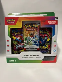 Pokemon First Partner Illustration Collection Series 1 - Image 1