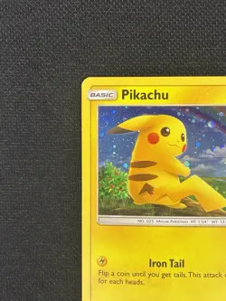 Pokemon TCG Pikachu SWIRL 28/73 Shining Legends Costco Exclusive Cosmos Holo NM - Image 5