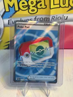 Pokemon Poke Pad POR 037/088 Trainer Item Foil English - Image 1