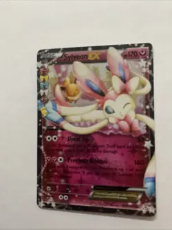 Pokemon XY Generations Radiant Collection Sylveon EX 2016 RC21/RC32 - Image 2