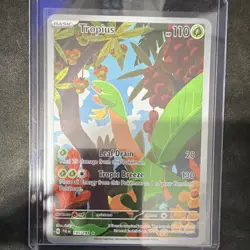 Pokemon Tropius 195/193 Sv02: Paldea Evolved Illustration Rare Holo English 110… - Image 1