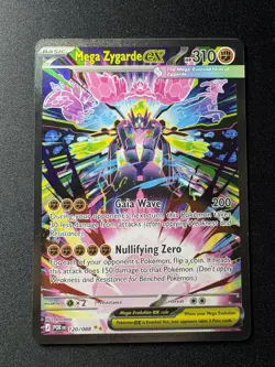Mega Zygarde EX 120/088 Pokemon Perfect Order POR EN **FREE FAST SAFE SHIPPING** - Image 1
