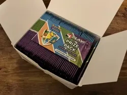 2025 Pokemon TCG Prize Pack Series 7 Booster Packs x50 - In Original Box - Image 1