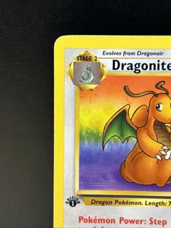 Pokemon Dragonite Fossil 1st Edition Non-Holo 19/62 RARE - Image 2
