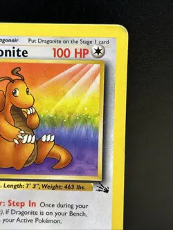Pokemon Dragonite Fossil 1st Edition Non-Holo 19/62 RARE - Image 3