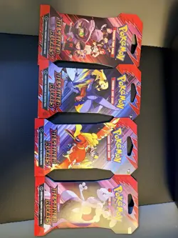 Destined Rivals Sleeved Booster Packs FULL PACK ART SET Pokemon TCG SEALED 4x - Image 1