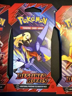 Destined Rivals Sleeved Booster Packs FULL PACK ART SET Pokemon TCG SEALED 4x - Image 4