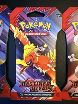 Destined Rivals Sleeved Booster Packs FULL PACK ART SET Pokemon TCG SEALED 4x - Image 5