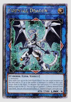 Firewall Dragon TN23-EN008 Limited Quarter Century Secret Rare LP - Image 1