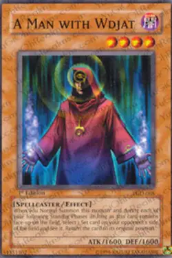 A Man with Wdjat - PGD-068 - Common - Unlimited Edition Lightly Played Pharaonic - Image 1