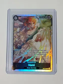 One Piece TCG Nami OP15-086 Super Rare English SR - Image 1