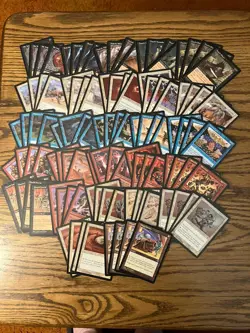 Mtg Tempest Lot x100 - Magic the Gathering Mtg Cards Tempest Edition - Image 1