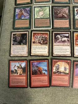 Lot Of 65 Magic The Gathering Cards Inventors Fair Legendary Lands! - Image 5