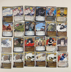 Naruto Lot Of 97 CCG Trading Card plus tin - Image 2