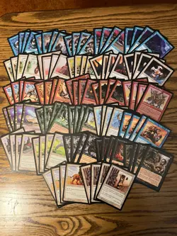 Mtg Visions Lot x100 - Magic the Gathering Mtg Cards Visions Edition - Image 1