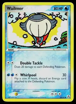 Pokemon Card Legend Maker Wailmer 69/92 Common - Image 1