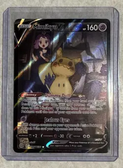 Mimikyu v TG16/TG30 Sword & Shield Brilliant Stars Trainer Gallery Card - Image 1
