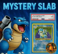 Mystery Pokemon Graded Card Slab-Chase Slab-PSA 9 Blastoise - Read Description💧 - Image 1
