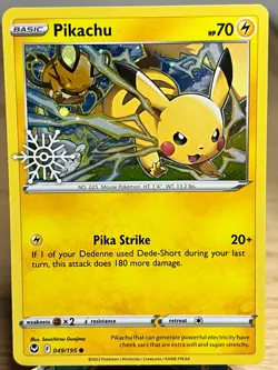 Miscellaneous Cards & Products Pikachu 049/195 Holo Common Pokemon NM/M - Image 1