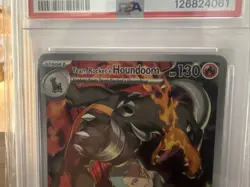 Pokemon TCG Team Rockets Houndoom Illustration Rare Card 191/182 Destined Rivals - Image 4