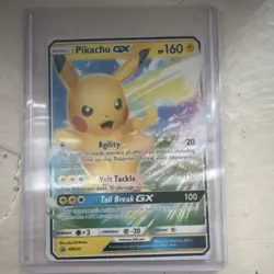 Pokemon Pikachu GX Promo SM232 Sm Holo Basic Card 160 HP English - Image 1