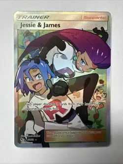 Pokemon TCG Jessie & James 68/68 Trainer Full Art Ultra Rare Card - Mint - Image 1