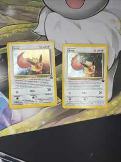 Pokemon Black Star Evee Promo Holo Card #11 Youll Recive Just 1 - Image 1