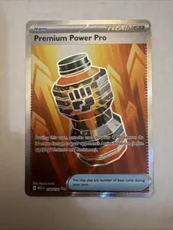 Pokemon Premium Power Pro Ultra Rare Holo Trainer-Item Card Me01 174/132 - Image 1
