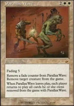MTG magic cards 1x Parallax Wave Nemesis Light Play, English - Image 1