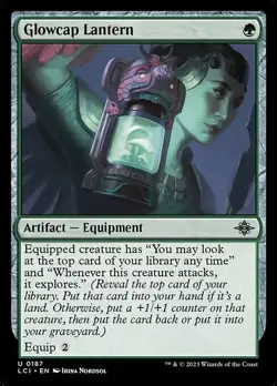 Glowcap Lantern 0187, The Lost Caverns of Ixalan, MTG, Magic The Gathering, LCI - Image 1