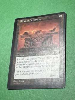 **Altar of Dementia** ~Tempest~ MTG: Magic, Heavy Play / Damaged (HP / DMG) - Image 4