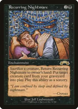 Recurring Nightmare Exodus MP MTG - Image 1