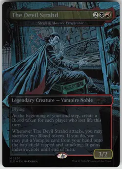 MTG Devil Strahd Strefan Maurer Progenitor Foil NM Secret Lair Drop Magic 2501 - Image 1